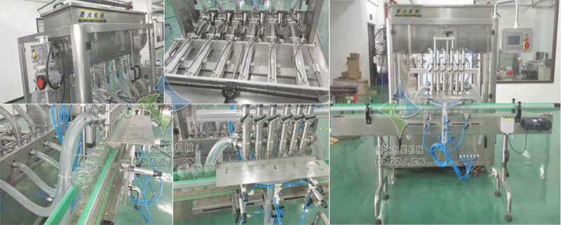 海鮮醬灌裝機(jī)車間細(xì)節(jié)實(shí)拍圖