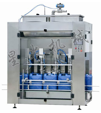 4頭全自動(dòng)液體稱重灌裝機(jī)