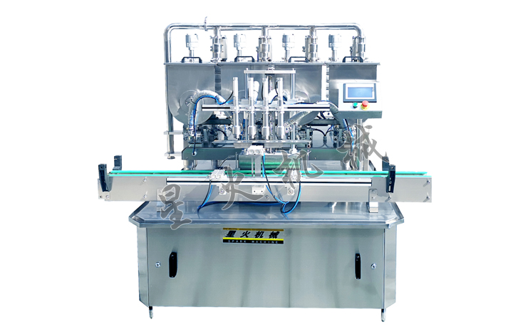 4頭辣椒醬灌裝機