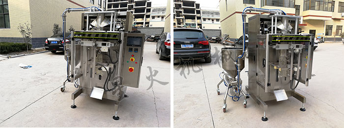 南京星火廠房自動(dòng)機(jī)蛋黃醬包裝機(jī)展示圖