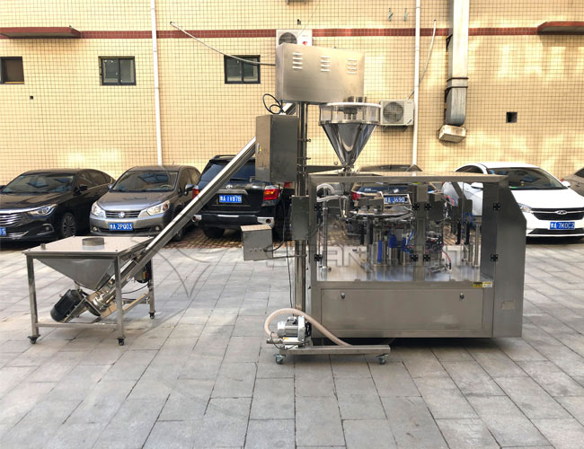 星火自動化調(diào)味品包裝設(shè)備展示